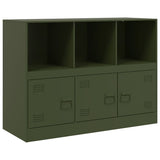 Sideboard Olive Green 99x39x73 cm Steel 841791