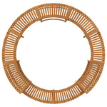 Round Hot Tub Enclosure Surround Brown Ø255 cm 3334766