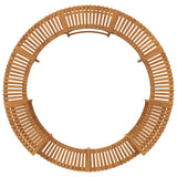 Round Hot Tub Enclosure Surround Brown Ø255 cm 3334766