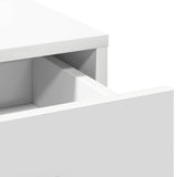 Dressing Table Set with Drawer 3 pcs White Engineered Wood 3334281