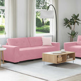 Sofa 2 pcs Pink Fabric 3324724