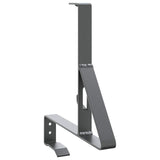 Snow Guard Support 6 pcs Anthracite 29.5 x 3 x 34.5 cm Steel 42028447