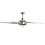 Ornate Ceiling Fan with Light 128 cm Brown 50539