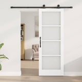 Sliding Door ORKDAL White and Black 73.5 x 198.5 cm 3331988