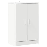Shoe Cabinet White 60x35x92 cm Engineered Wood 808927
