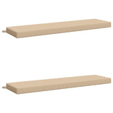2-Piece Bench Cushions SOEST 2 pcs 100% Polyester Cream 949915
