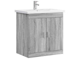 Bathroom Furniture Set Grey Sonoma 61 x 40 x 84.5 cm 3404355