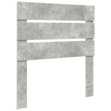 Bed Frame with Drawer Concrete Grey 100 x 200 cm Engineer Wood 3411855