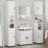 Bathroom Furniture Set 5 pcs High Gloss White 61 x 35 x 64 cm 3392987