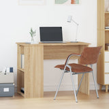 Desk Sonoma Oak 100x55x75 cm Engineered Wood 823027