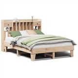 Bed Frame without Mattress 140x190 cm Solid Wood Pine 3308855