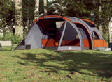 Camping Tent Tunnel 4-Person Grey Waterproof 94745