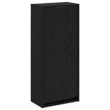 Wall-mounted Sink Vanity Black Oak 35 x 20 x 81 cm 890761