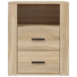 Bedside Cabinet Sonoma Oak 50x36x60 cm Engineered Wood 816731