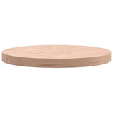 Table Top 50x4 cm Round Solid Wood Beech 355922