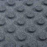 Fall Protection Tiles 24 pcs Rubber 50x50x3 cm Grey 3096598