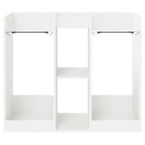 Golf Cabinet Plain White 102 x 45 x 85.5 cm 899455