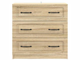 Drawer Cabinet Sonoma Oak 66 x 34.5 x 87 cm Engineered Wood 895757