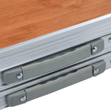 Foldable Camping Table Aluminium 180x60 cm 48174