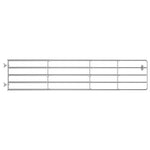 5 Bar Field Gate Steel x90 cm Silver 145987