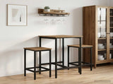 Bar Stool 2 pcs Artisan Oak 40 x 32 x 74 cm Engineered Wood 8006156