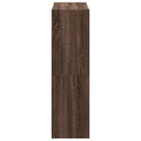 Bookcase Brown Oak 102x32x108 cm Engineered Wood 3307843