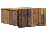 Wall-Mounted Bedside Cabinet 2 pcs Old Wood 33 x 34.5 x 24 cm 898272
