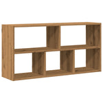 ZNTS Wall Shelf Artisian Oak 100x25x50 cm Engineered Wood 853280