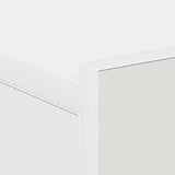 Floating Nightstands 2 pcs White 40x30x15cm Engineered Wood 800307