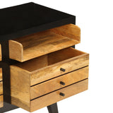 TV Cabinet Solid Mango Wood 120x30x50 cm 246326