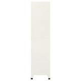 Locker Cabinet Grey and Blue 90x45x180 cm Steel 339802