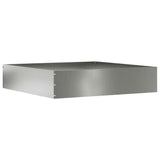 Lawn Edging 6 pcs Silver 60 x 60 x 13 cm Galvanised Steel 874741