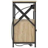 Bedside Cabinet Sonoma Oak 40 x 31 x 60 cm Engineered Wood 859492