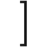 Cabinet Handles 20 pcs Black 224 mm Stainless Steel 3203656
