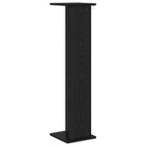 Plant Stand 2 pcs Black Oak 25 x 25.5 x 100.5 cm 899629