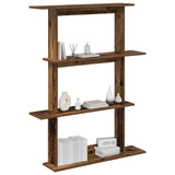 Wall Shelf Old Wood 100 x 20 x 126 cm Engineered Wood 8012066
