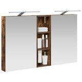 Bathroom Cabinet Set 3 pcs 100 x 10.5 x 60.5 cm Engineered wood 3403708