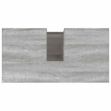 Bathroom Cabinet Grey Sonoma 65x33x60 cm Engineered Wood 819834