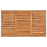 5 Piece Garden Dining Set Solid Wood Teak 3157195