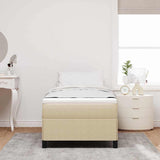 Bed Frame Grey Green 90 x 190 cm Corduroy fabric 42006946