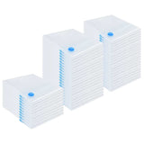 Storage Bags 50 pcs Transparent and Blue 100 x 80 cm 42001447