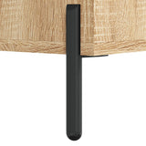 Highboard Sonoma Oak 34.5x34x180 cm Engineered Wood 3199436