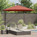 Umbrella Terracotta 294 x 294 x 248 cm Polyester and Aluminium 42003390