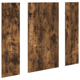 Wall-Mounted Coat Rack Wall-mounted Smoked Oak 96 x 1.5 x 90 cm 874535