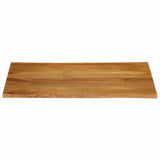 Table Top 100x80x2.5 cm Live Edge Solid Wood Mango 370772