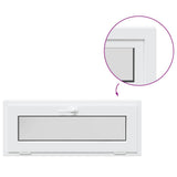 Basement Window RISOR 110x40 cm Tilt 2 Glazing White 4108338