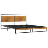 Bed Frame without Mattress Metal 160x200 cm 324866