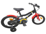 Kids Bike 12 Inches for 2-4 Years Old Black Red 42009393