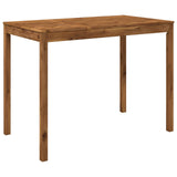 Garden Bar Table Natural 141 x 80.5 x 105 cm Solid Acacia Wood 901260