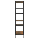 Book Shelf 80x30x120 cm Steel and Engineered Wood 336358